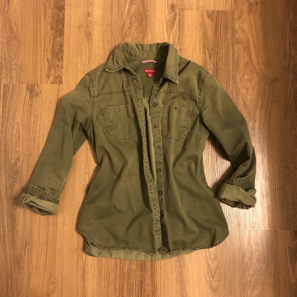 Army green shirt/jacket